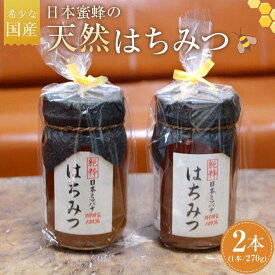 【ふるさと納税】希少な国産！日本蜜蜂の天然はちみつ | ハニー 蜂蜜 食品 人気 おすすめ 送料無料
