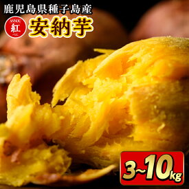 【ふるさと納税】＜期間限定！先行予約受付中！2025年10月下旬頃から12月中の発送予定＞内容量が選べる！種子島産 安納芋＜紅＞(3～10kg) 国産 安納芋 紅 種子島 芋 イモ さつま芋 安納いも 野菜 焼き芋 焼芋【うずえ屋】