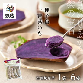 【ふるさと納税】冷凍 焼き芋 紫いも 種子島 一吉紫いも 500g 1〜6袋 さつまいも サツマイモ スイーツ 電子レンジ お取り寄せ Theさつま 種子島 たねがしま 鹿児島県 鹿児島 送料無料【薩摩名人会】