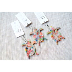 【ふるさと納税】カメキーホルダー 材料回収地域:口永良部島（鹿児島県） 色おまかせ | 雑貨 日用品 人気 おすすめ 送料無料