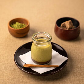 【ふるさと納税】【数量限定】屋久島茶プリン＆黒みつ12個セット