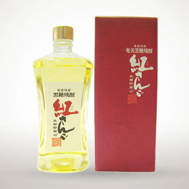 【ふるさと納税】黒糖焼酎 紅さんご 720ml (選べる本数 1本/2本/6本) 樽 貯蔵 40度 箱入 酒 アルコール 奄美 大島 宇検村 鹿児島県 長期熟成 プリン体 オフ 糖質 ゼロ 水割り ロック ストレート 奄美大島開運酒造 送料無料