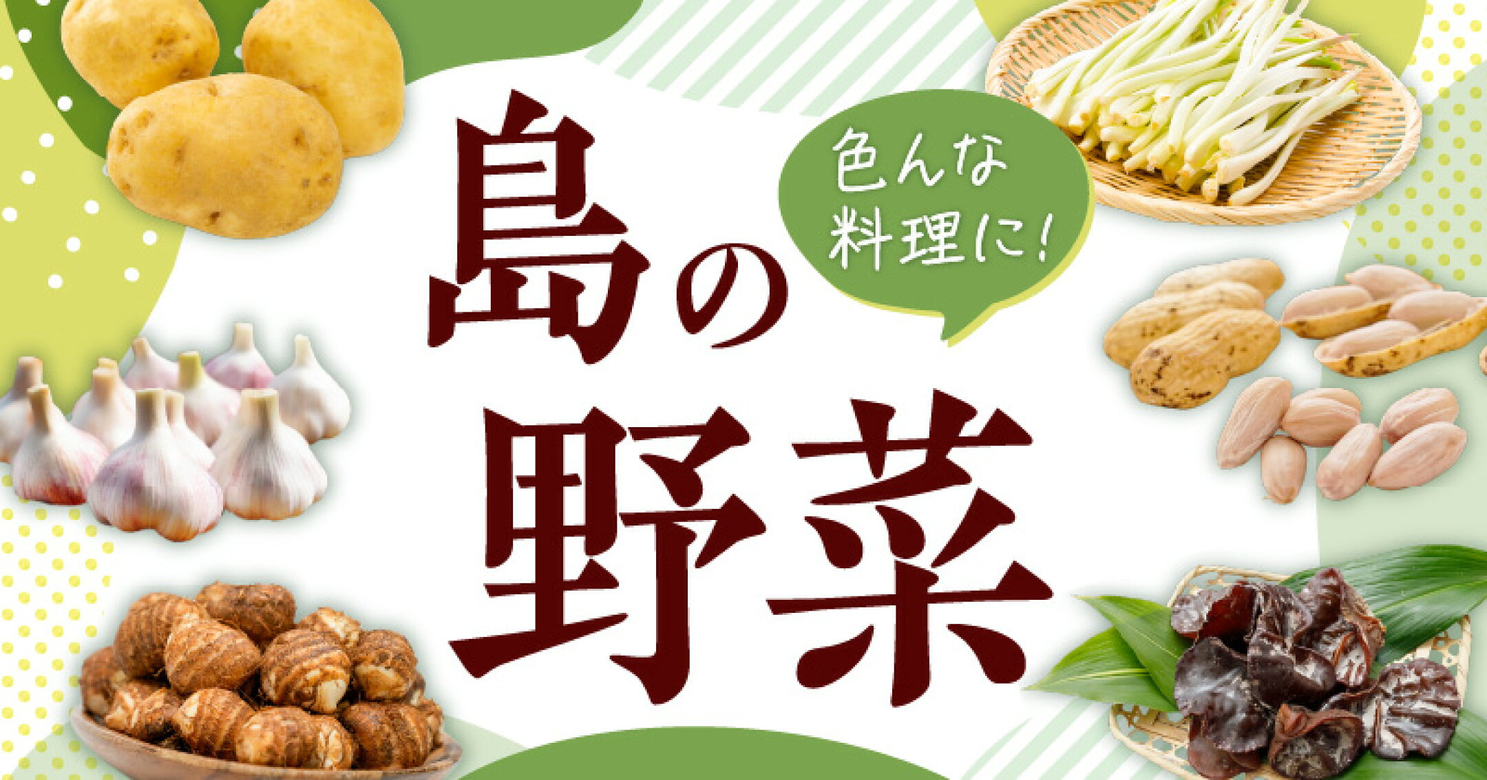 色んな料理に！島の野菜