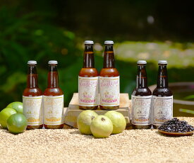 【ふるさと納税】桜坂ブルワリークラフトビール　330ml×6本セット(3種類2本づつ) | 沖縄　那覇市　お酒 さけ 人気 ギフト ビール 地ビール クラフトビール 飲み比べ