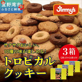 【ふるさと納税】トロピカルクッキー（2枚入×14袋）3箱セット