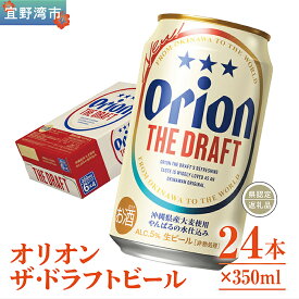 【ふるさと納税】オリオン　ザ・ドラフトビール（350ml×24本）*県認定返礼品／オリオンビール*