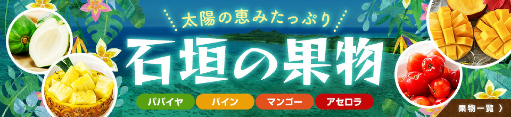 石垣の果物