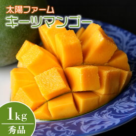 【ふるさと納税】【先行予約 2026年 発送】 農家直送 太陽ファームの キーツマンゴー 1kg （ 秀品 ） 沖縄 マンゴー 緑色 希少 7月 8月 旬 夏 限定 産地直送 mango 沖縄マンゴー 1キロ 1〜5玉 フルーツ 贈り物 ギフト 産地直送 沖縄県 糸満市 送料無料