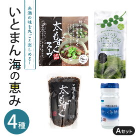 【ふるさと納税】 いとまん海の恵み4種詰合せ Aセット 173-29