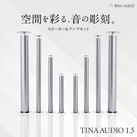 【ふるさと納税】知名オーディオ TINA AUDIO 1.5 スピーカー＆アンプセット スピーカー サウンドバー 高音質 おすすめ おしゃれ 沖縄市 / 有限会社知名御多出横 [BCAB002]