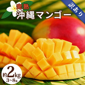 【ふるさと納税】訳ありマンゴー 2kg【 先行予約 2026年発送 】マンゴー 濃厚 甘い ジューシー 南国 フルーツ 果物 産地直送 訳あり 国産 お取り寄せ 沖縄 うるま市