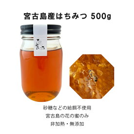 【ふるさと納税】宮古島産はちみつ（500g）(HJ005)