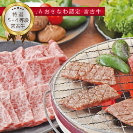 【ふるさと納税】JA認定宮古牛　特選5等級・4等級　焼肉　400g | 幻の和牛 焼肉 特選 宮古牛 牛肉 牛 数量限定 人気 おすすめ 送料無料 お取り寄せ 取り寄せ 沖縄 南国 宮古島 離島