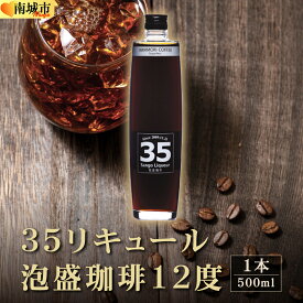【ふるさと納税】35リキュール泡盛珈琲12度 500ml