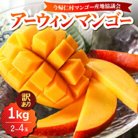 【ふるさと納税】【2026年6月下旬から順次発送】今帰仁産の完熟アップルマンゴー1kg〜2kg(訳あり)_ 訳あり 家庭用 アップルマンゴー マンゴー 今帰仁 人気 美味しい【配送不可地域：離島】【G4014742】