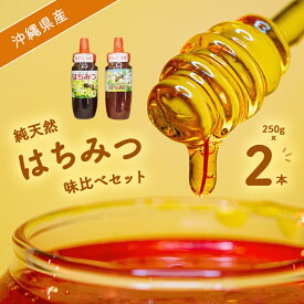 【ふるさと納税】 国産 純粋 はちみつ 味比べ セット 500g（ 250g × 2本 ）蜂蜜 ボトル