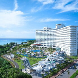 【ふるさと納税】【グランドメルキュール沖縄残波岬リゾート】除外日無し・沖縄スタイルルーム（琉球和室・オーシャンビュー）・夕朝食付きペア宿泊券 オーシャンビュー オールインクルーシブ リニューアル ウォータースライダー 県内初 天然ビーチ 展望風呂 アクティビティ