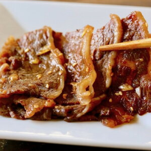 【ふるさと納税】リブロース 沖縄のBBQ用 味付け牛肉(甘タレ)1kg【配送不可地域:離島】【1571197】