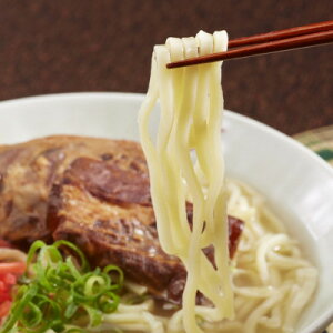 【ふるさと納税】【沖縄本場の味・レビューキャンペーン対象】与那覇食品の沖縄そば6食セット(麺・出汁のみ)【1671517】