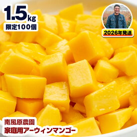 【ふるさと納税】【2026年発送】南風原農園　家庭用アーウィンマンゴー1.5kg