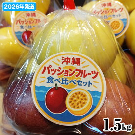 【ふるさと納税】【2026年発送】沖縄からの贈り物　トロピカルジュエリーパッション1.5kg