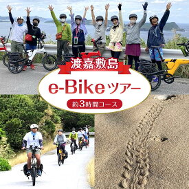 【ふるさと納税】e-Bike（電動アシスト付き自転車）ツアー 渡嘉敷島・約3時間コース ガイドツアー | リゾート 沖縄 渡嘉敷村 とかしき 観光 旅行 トラベル ホテル クーポン チケット 予約 宿泊 おすすめ 人気 春 夏 秋 冬
