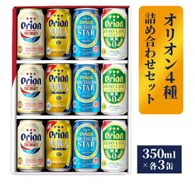 【ふるさと納税】【オリオンビール】オリオン 4種詰め合わせセット