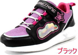 SOMETHING サムシング SOM-3191 子供靴 スニーカー 女の子 ローカット カジュアル シューズ 靴 送料無料