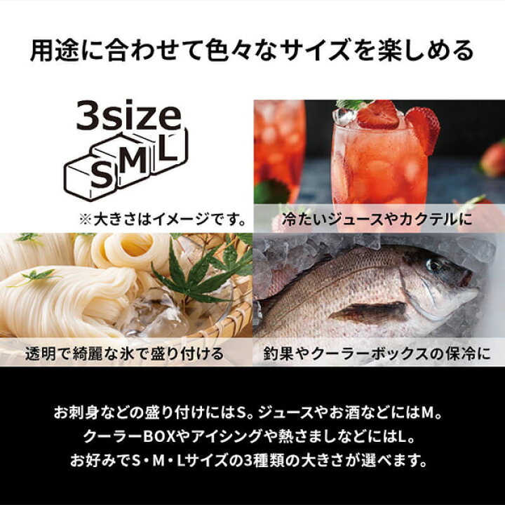 楽天市場 製氷機 家庭用 透明 高速製氷機 小型 家庭用製氷機 製氷器 自家製アイスメーカー 大容量 短時間で透明な氷が作れる Rm 115te Fafe