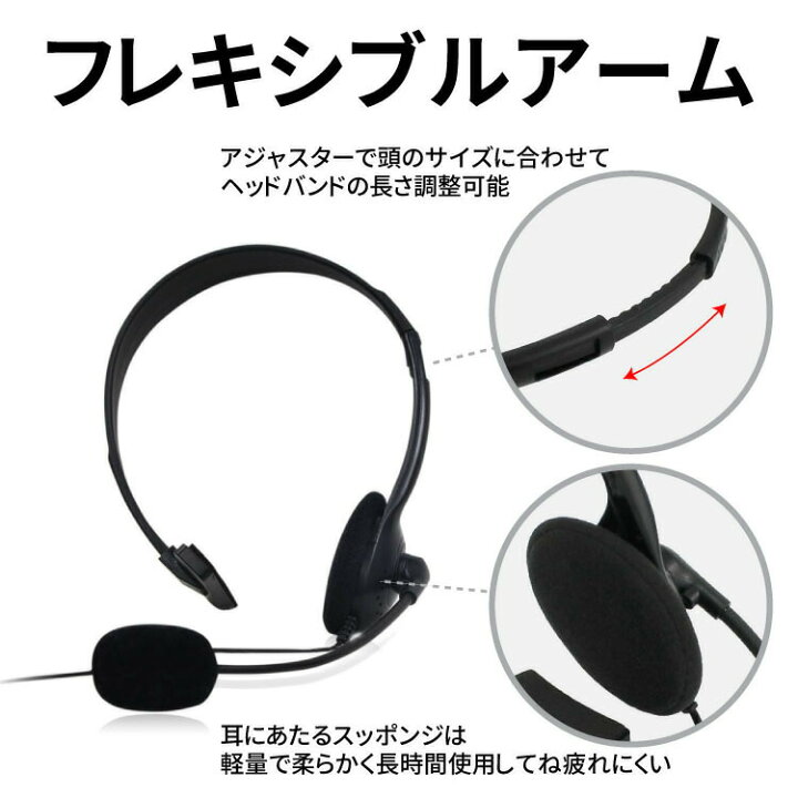 楽天市場 送料無料 ヘッドセット イヤホンジャック Pc マイク 有線 Ps4 ヘッドフォン 子供用 Switch ゲーム コスパ 音楽 安い ビデオチャット ゲーミング おすすめ 通話 Usb テレワーク 収納 Fafe