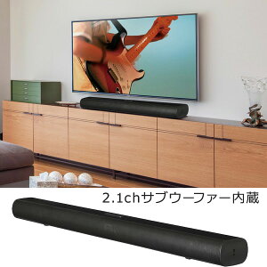 �X�s�[�J�[ 2.1ch �T�u�E�[�t�@�[���� �T�E���h�o�[�X�s�[�J�[ ���C�����X�Ή� Bluetooth HDMI AUX USB������ �����R���t�� TSS-YX940-BK