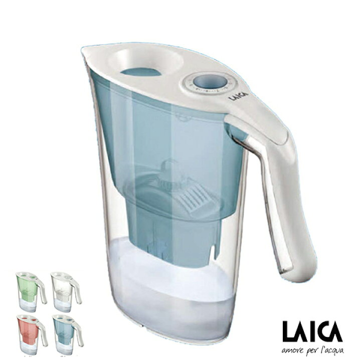 楽天市場 浄水器 ポット Laica ライカ ポット型浄水器 2 3l カートリッジ付き 浄水機 イタリア製 ミネラル 活性炭 不純物除去 Fafe