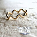 K14GF ウェーブリング 6号〜30号 7号 8号 9号 10号 11号 12号 13号 14号 15号 16号 17号 18号 19号 20号 21号 22号 23号 24号 25号 26号 27号 28号 29号 14金ゴールドフィルド サイズ 半番対応 k14gf WAVE