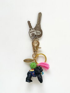 �������ׁ��ylenora dame/���m���f�C���zGorilla Keychain /�S���� ���`�[�t �o�b�O�`���[���L�[�z���_�[