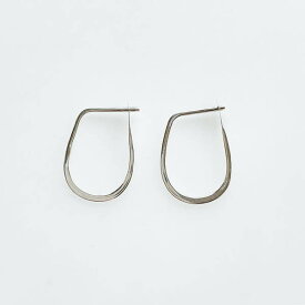 【MELISSA JOY MANNING/メリッサジョイマニング】sterling silver extra small tear drop hoop Shiny