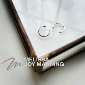 【MELISSA JOY MANNING/メリッサジョイマニング】Sterling silver small hugger hoop