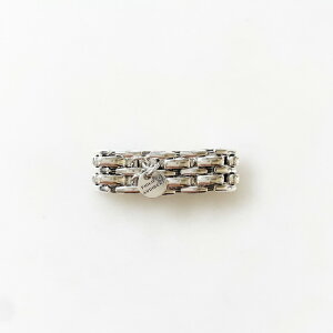ēׁyPHILIPPE AUDIBERT/tBbvI[fBx[zMiller chain ring brass "S" silver plated,