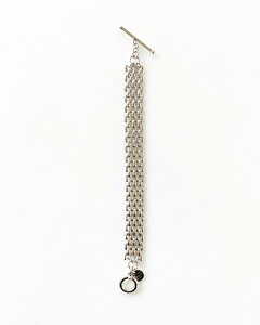 ēׁyPHILIPPE AUDIBERT/tBbvI[fBx[zMiller "L" bracelet brass silver plated,