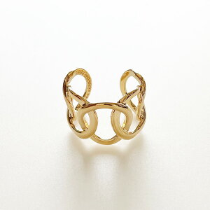 ēׁyPHILIPPE AUDIBERT/tBbvI[fBx[z Columbus ring, brass Light gold