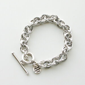 ēׁyPHILIPPE AUDIBERT/tBbvI[fBx[zPoe bracelet brass silver color,