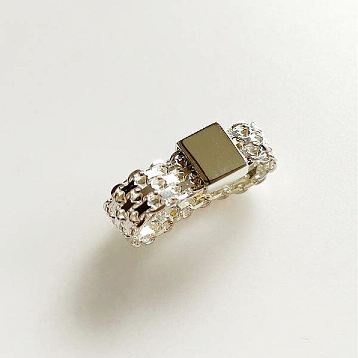 楽天市場】☆再入荷☆【Saskia Diez/サスキアディツ】GLITZ RING 925 