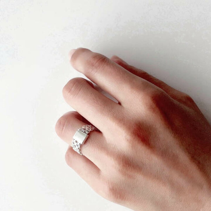 楽天市場】☆再入荷☆【Saskia Diez/サスキアディツ】GLITZ RING 925 