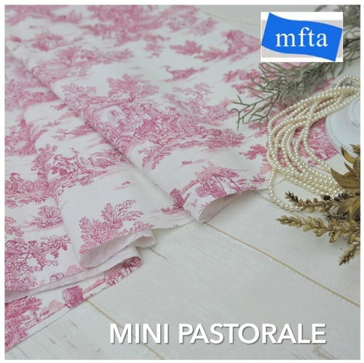 楽天市場】フランス トワルドジュイ商品名：MINI PASTORALE Rouge 4452  
