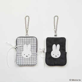 送料込：MIFFY Chidori＆Monotone コイン＆パスケース　 MIFFY ミッフィー グッズ 大人 ポーチ キャラクター レディース 小物入れ かわいい キャラクターグッズ 旅行