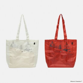 送料込：MOOMIN LITTLE MY ショッピングバッグ　リトルミイ 大人 キャラクター レディース ポーチ かわいい トラベル おしゃれ 旅行用