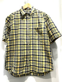 OLD　NAVY　半袖チェックシャツ　サイズ:M　3w289