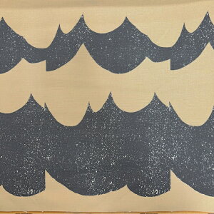 �y9.5���n���v�z��50cm�n�M����echino�@Wave�@�E�F�[�u�@�傫�Ȕg�@�S2�F�w�c��50cm×����110cm�x 2024