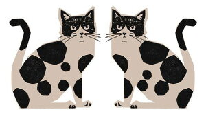 �y�Ȗ��L�����o�X�z����62cm�p�l���P�ʑ����ăJ�b�g��echino�@TWOCAT�@2�C�̑傫�ȔL���@NekoNoe�@2026�@�S4�F