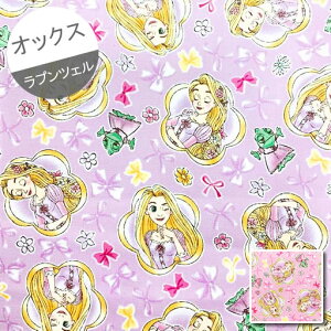 M【オックス】★10cm単位続けてカット★ラプンツェル リボン背景お花フレーム 2023 【ディズニー プリンセス 花 お城 蝶 ハート 入園 通園 入学 通学 キャラクター】