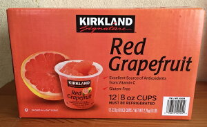 【在庫限り】【COSTCO】コストコ　【KIRKLAND】（カークランド）レッドグレープフルーツ　Red Grapefruit 　シロップ漬け（冷蔵食品） 【送料無料】※新パッケージでのお届け